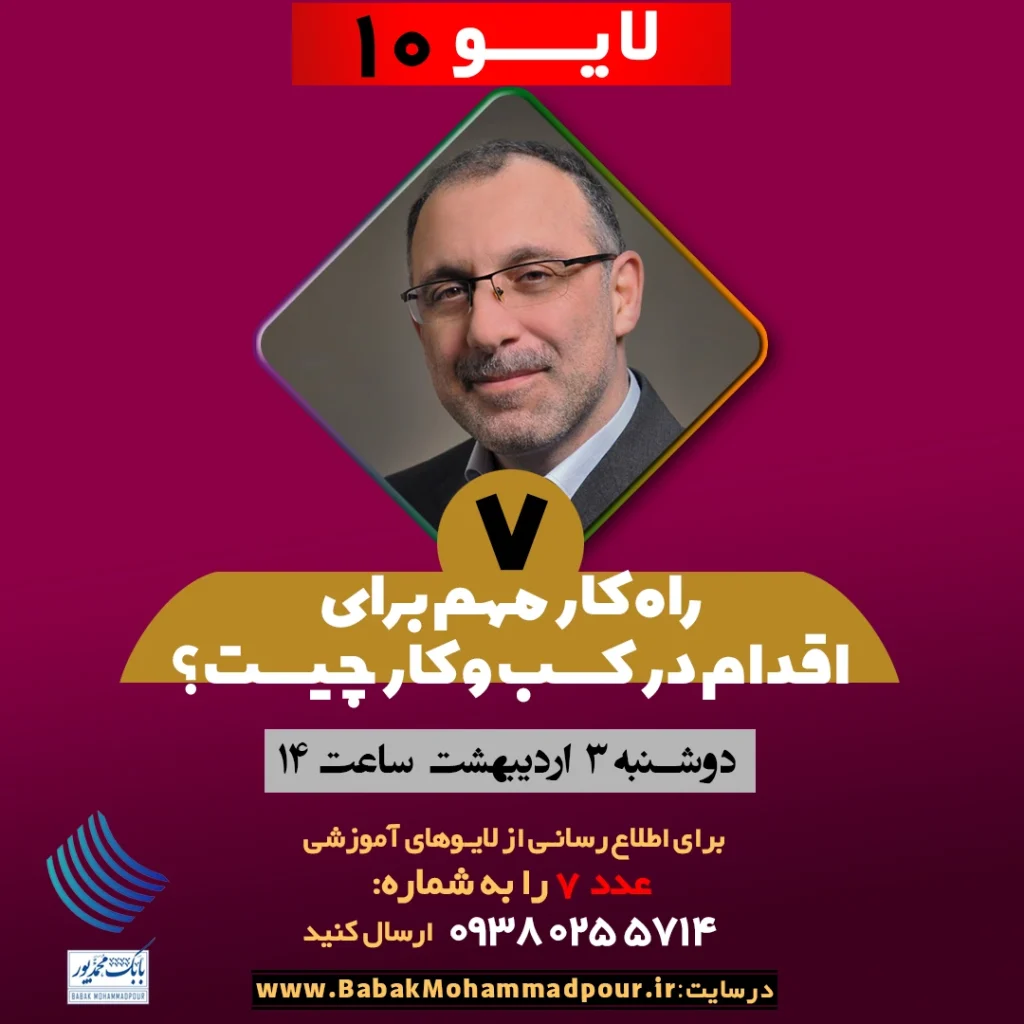 7 راهکار مهم برای اقدام در کسب و کار چیست؟