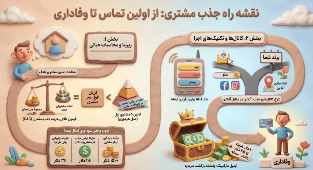 استراتژی ۱۰ مرحله‌ای آلکس هورموزی برای جذب ۵ مشتری اول