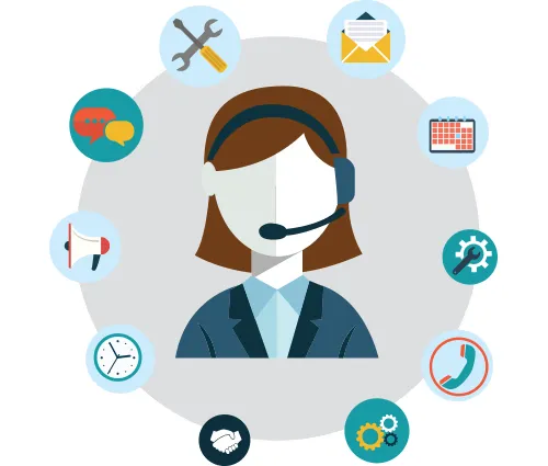 آیکون خدمات مشتری