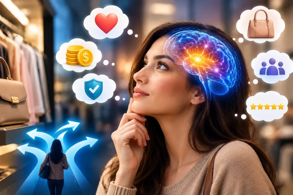 علم تصمیم گیری: مغز مشتری هنگام خرید چگونه عمل می کند؟